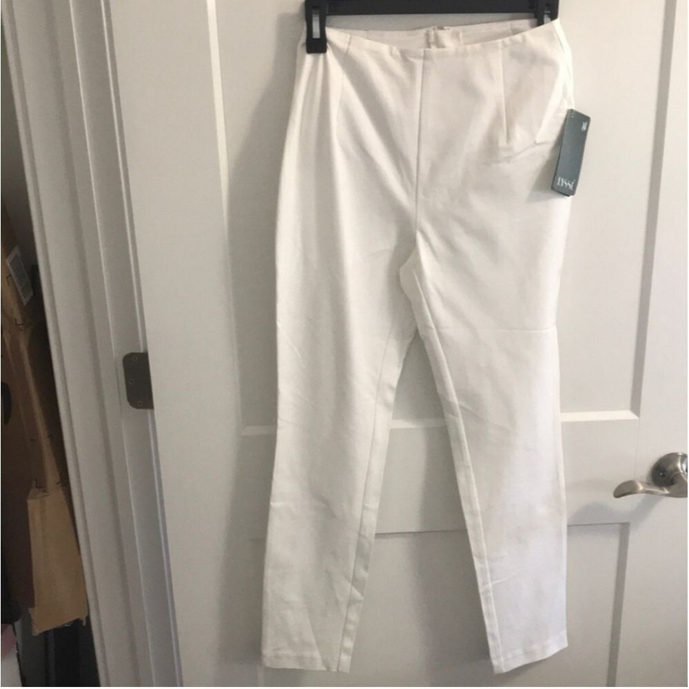 NWT Lysse White Twill Cigarette Pant SZ XS